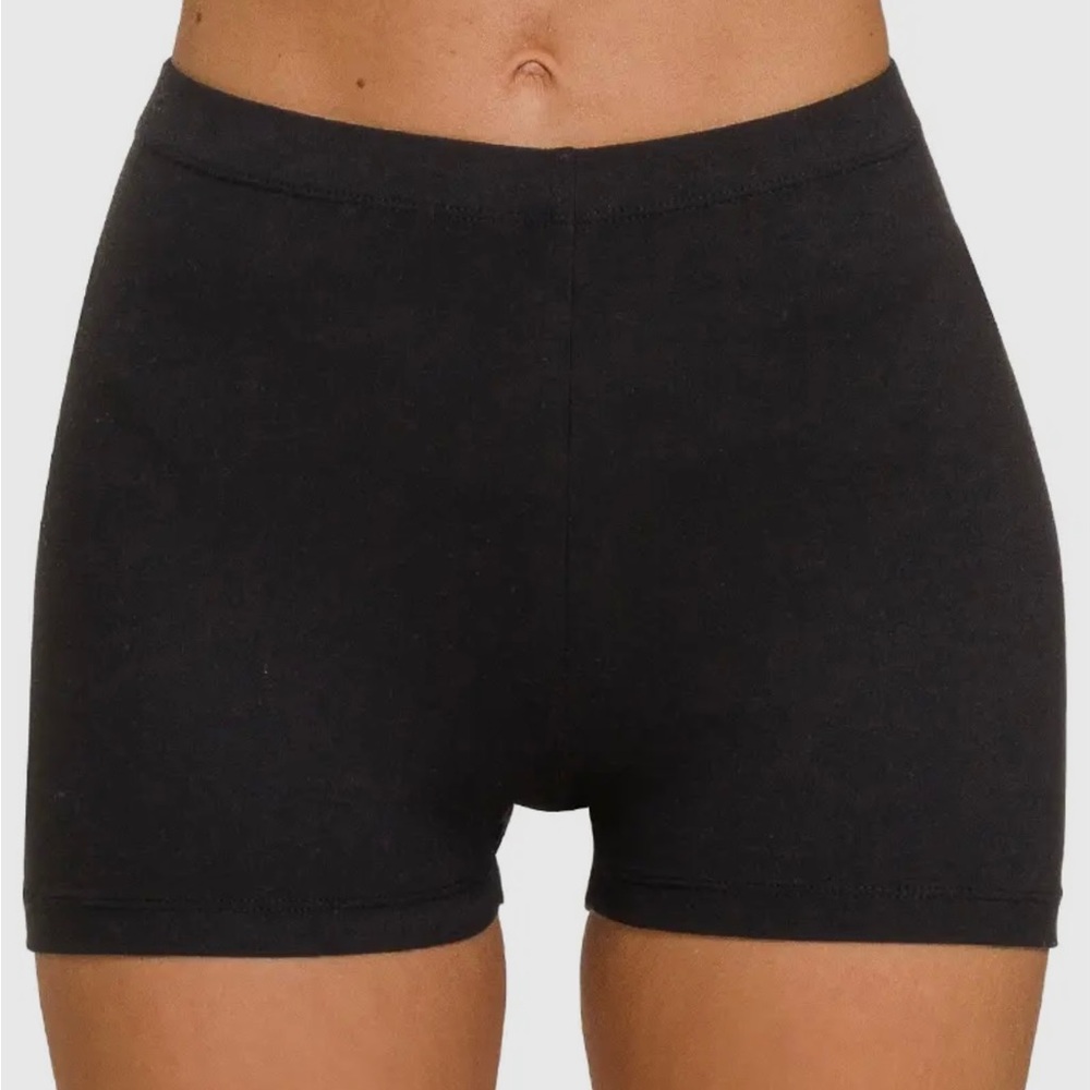 2 pack Brushed Microfiber Biker Shorts/NEW